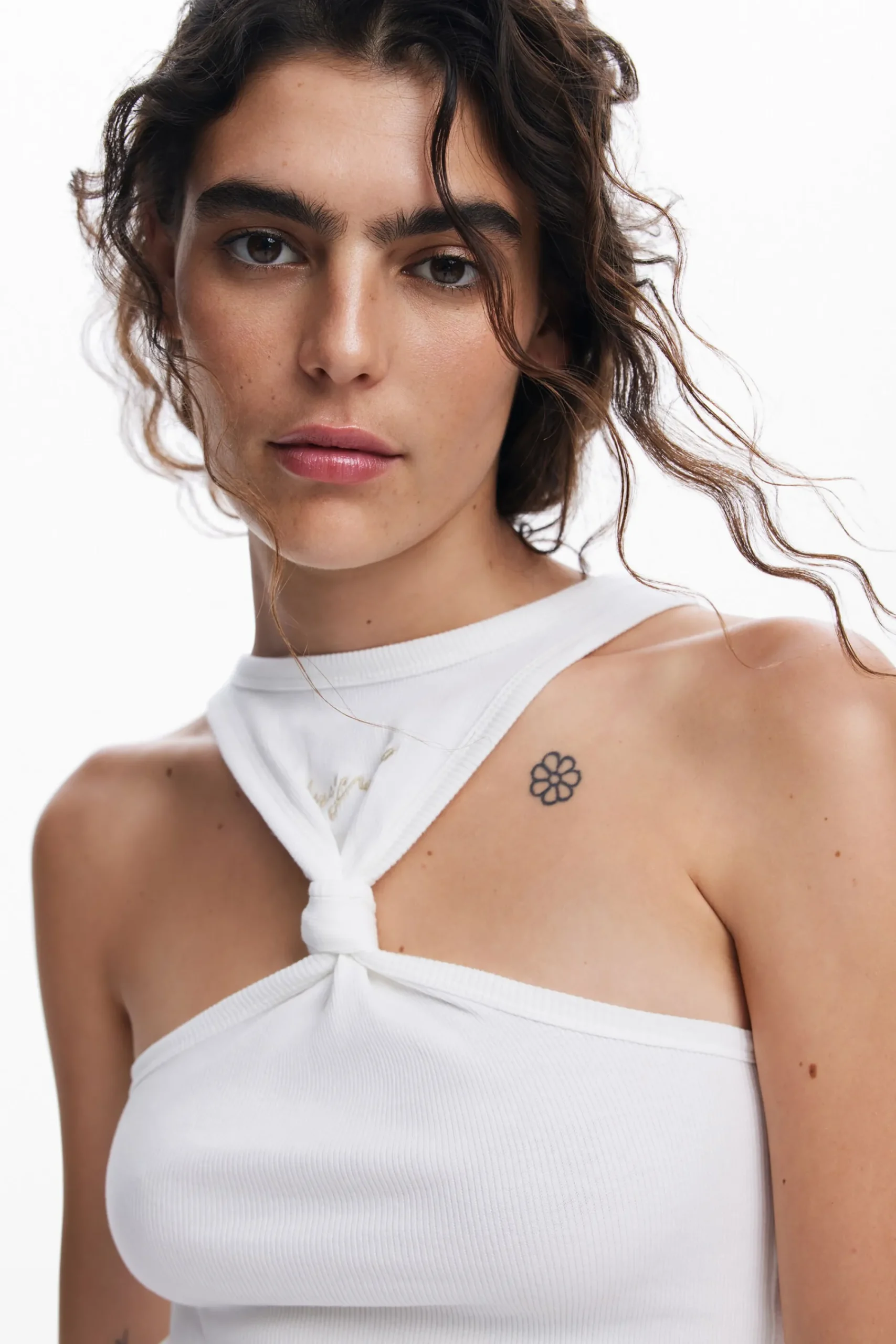 Camisas E Blusas|T-shirts<Desigual Knot T-shirt