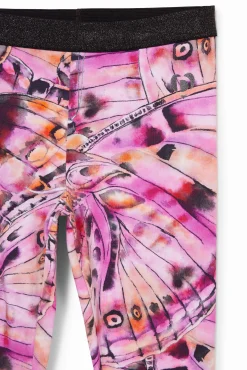 Saias E Calças|Leggings<Desigual Leggings com asas de borboleta