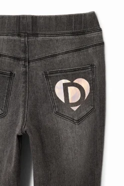 Saias E Calças<Desigual Leggings de denim elásticos