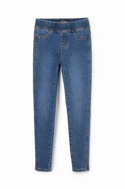 Saias E Calças<Desigual Leggings de denim elásticos