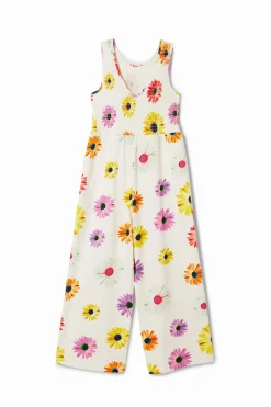 Saias E Calças|Vestidos<Desigual Macacão alças margaridas