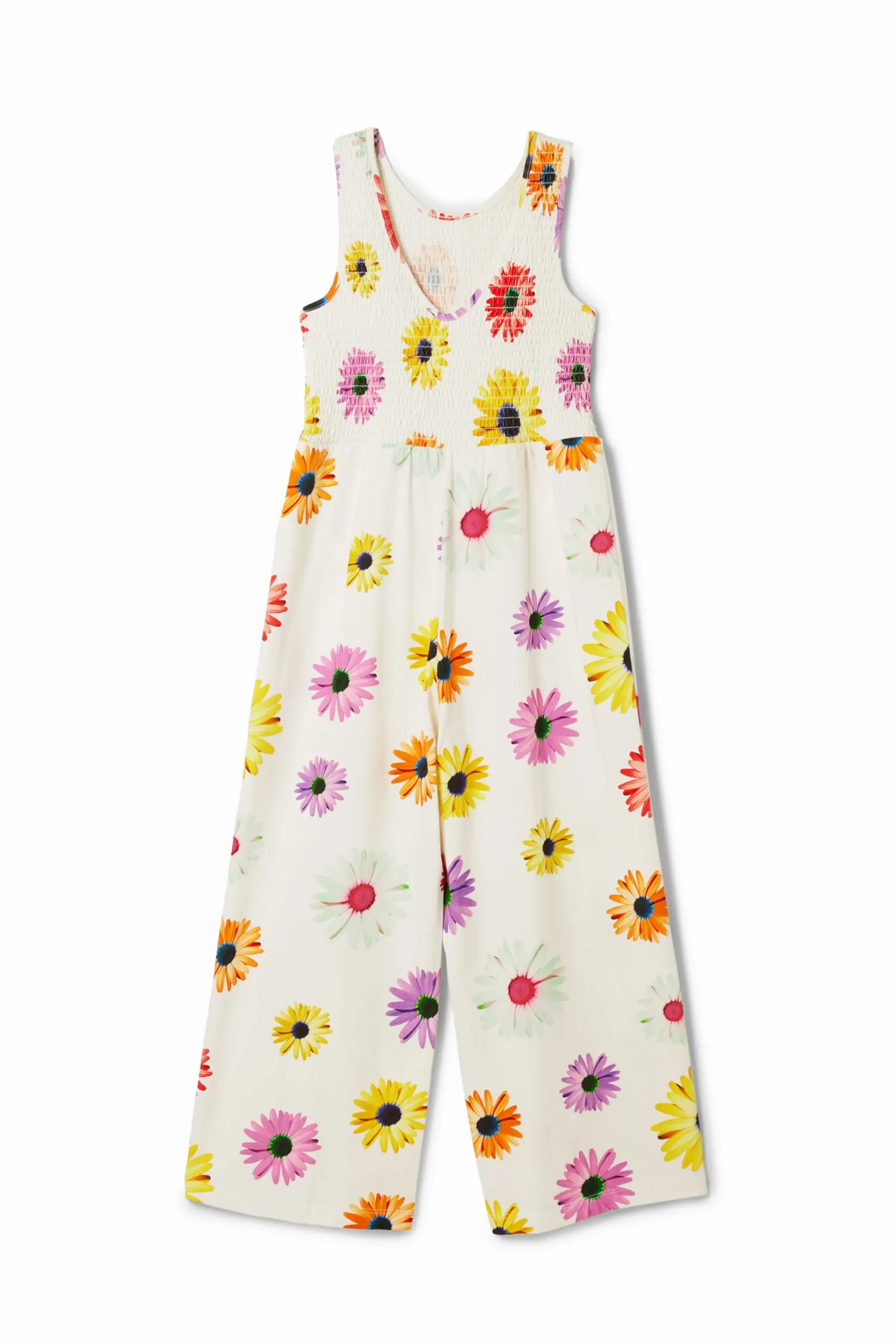 Saias E Calças|Vestidos<Desigual Macacão alças margaridas