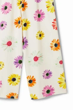Saias E Calças|Vestidos<Desigual Macacão alças margaridas