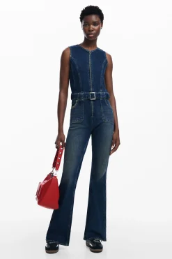 Jeans|Calças<Desigual Macacão de denim