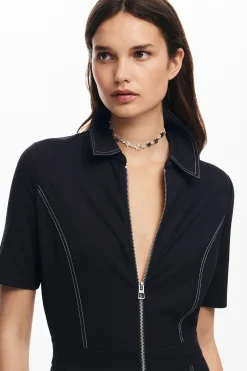 Calças|Vestidos E Macacões<Desigual Macacão longo com pespontos