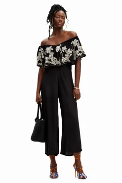 Calças|Vestidos E Macacões<Desigual Macacão midi palmeiras Stella Jean