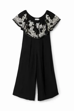 Calças|Vestidos E Macacões<Desigual Macacão midi palmeiras Stella Jean