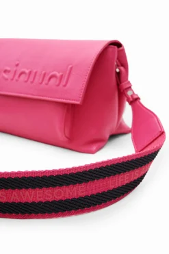 Malas<Desigual Mala a tiracolo média Meio logótipo