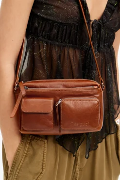 Malas|Bolsas De Couro<Desigual Mala a tiracolo pele S bolsos