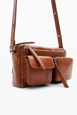 Malas|Bolsas De Couro<Desigual Mala a tiracolo pele S bolsos