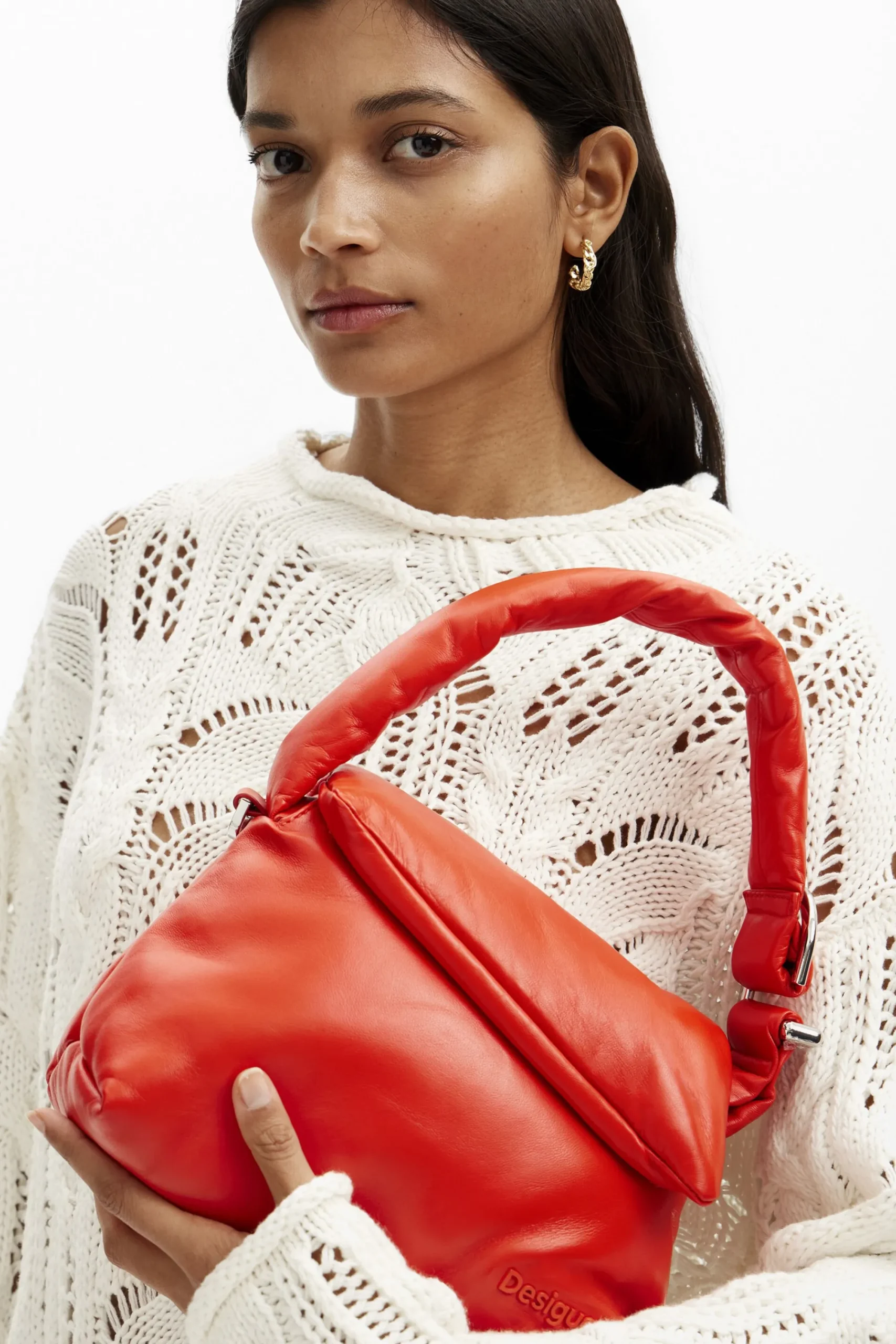 Malas|Bolsas De Couro<Desigual Mala média pele