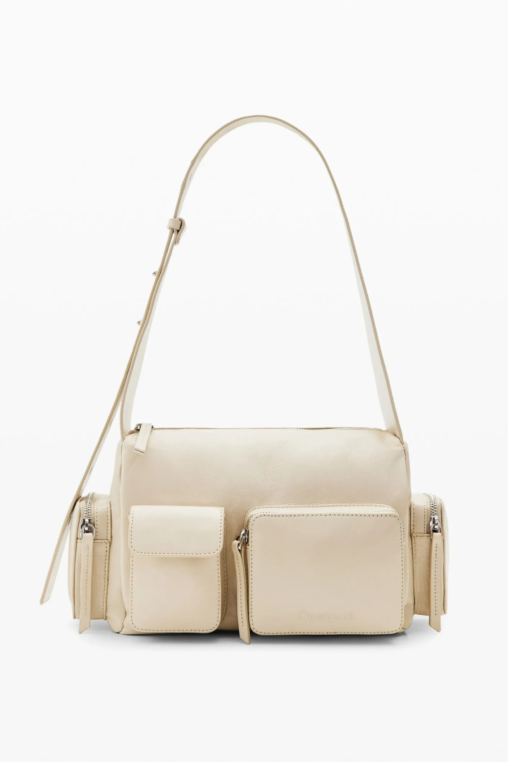 Malas|Bolsas De Couro<Desigual Mala média pele bolsos