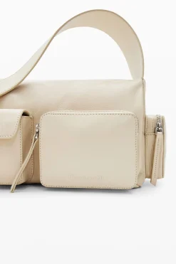 Malas|Bolsas De Couro<Desigual Mala média pele bolsos