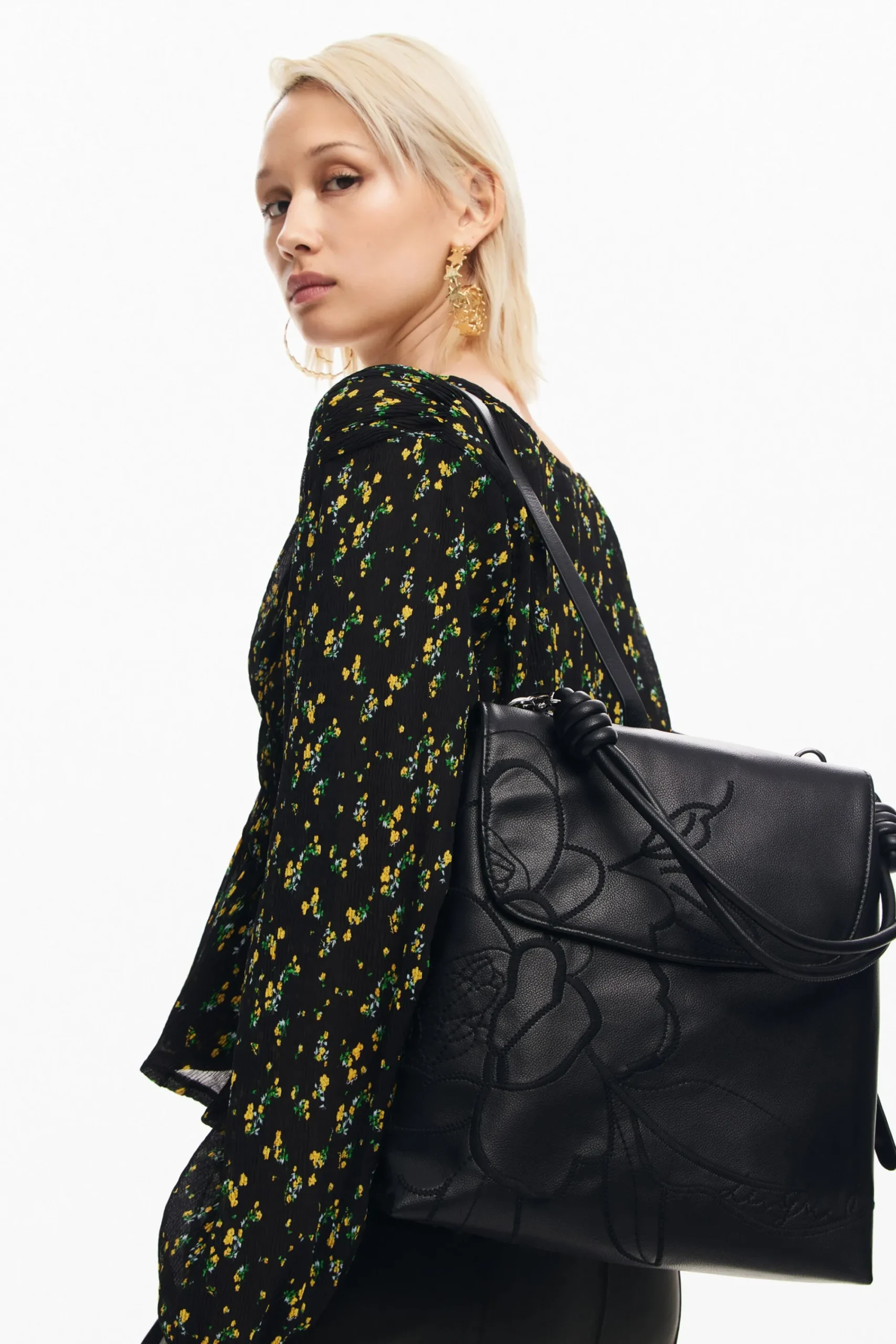 Mochilas|Mochilas<Desigual Mochila mini botânica multiposição
