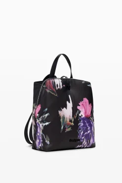 Mochilas|Mochilas<Desigual Mochila mini efeito pele