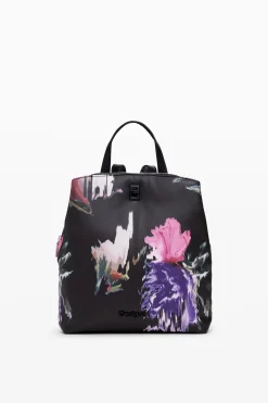 Mochilas|Mochilas<Desigual Mochila mini efeito pele