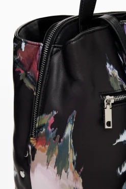 Mochilas|Mochilas<Desigual Mochila mini efeito pele