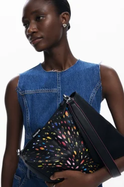 Mochilas|Mochilas<Desigual Mochila mini perfurada