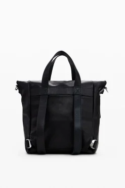 Malas|Bolsas De Couro<Desigual Mochila Voyager M de pele