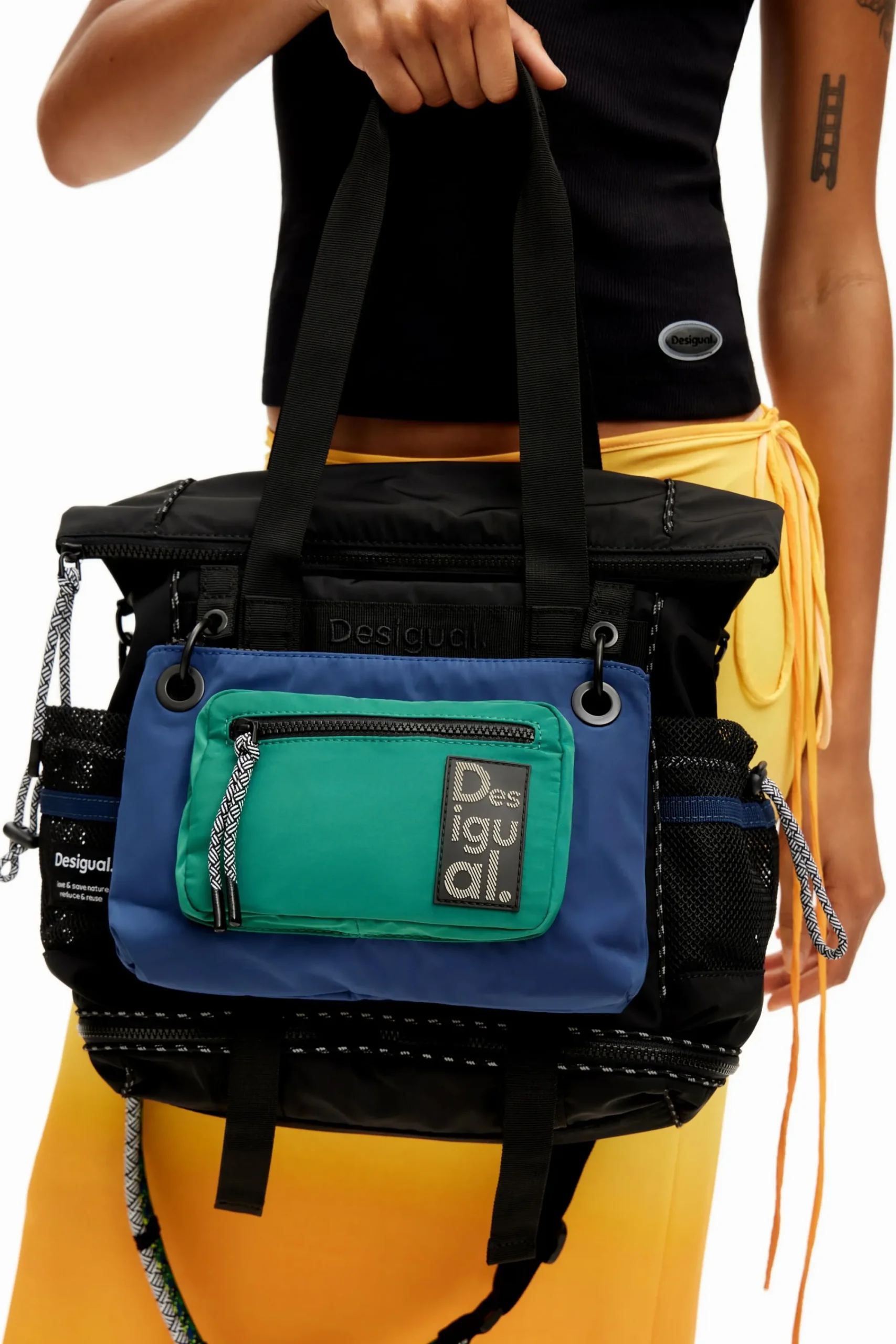 Malas|Mochilas<Desigual Mochila XL multiposição