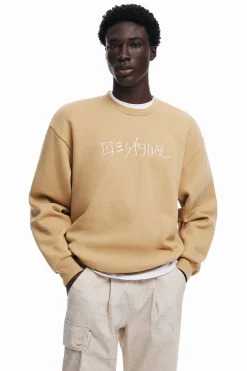 Malhas E Sweatshirts<Desigual Moletom bordado