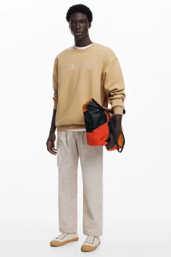 Malhas E Sweatshirts<Desigual Moletom bordado