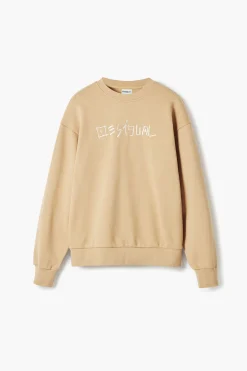 Malhas E Sweatshirts<Desigual Moletom bordado