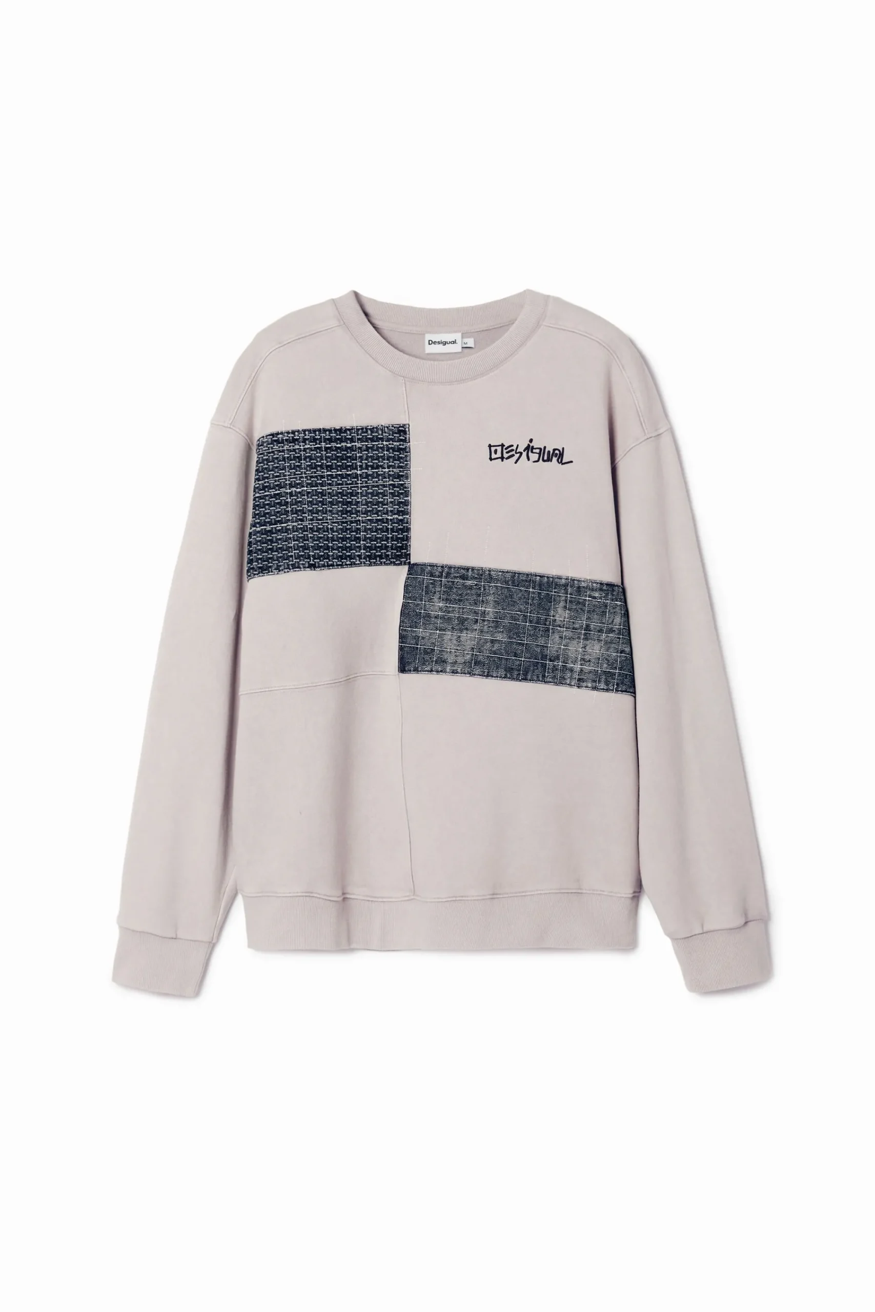 Malhas E Sweatshirts<Desigual Moletom com patches