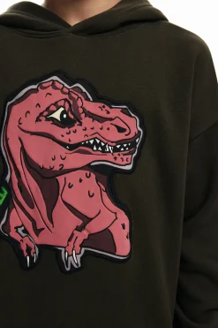 Malhas E Camisolas<Desigual Moletom de dinossauro