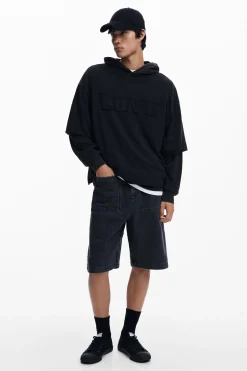 Malhas E Sweatshirts<Desigual Moletom de manga dupla