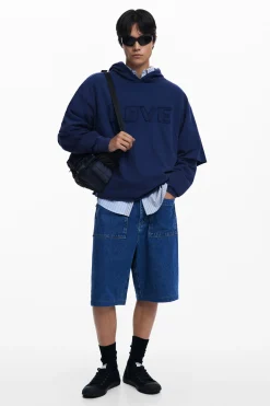 Malhas E Sweatshirts<Desigual Moletom de manga dupla