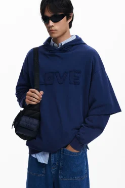 Malhas E Sweatshirts<Desigual Moletom de manga dupla