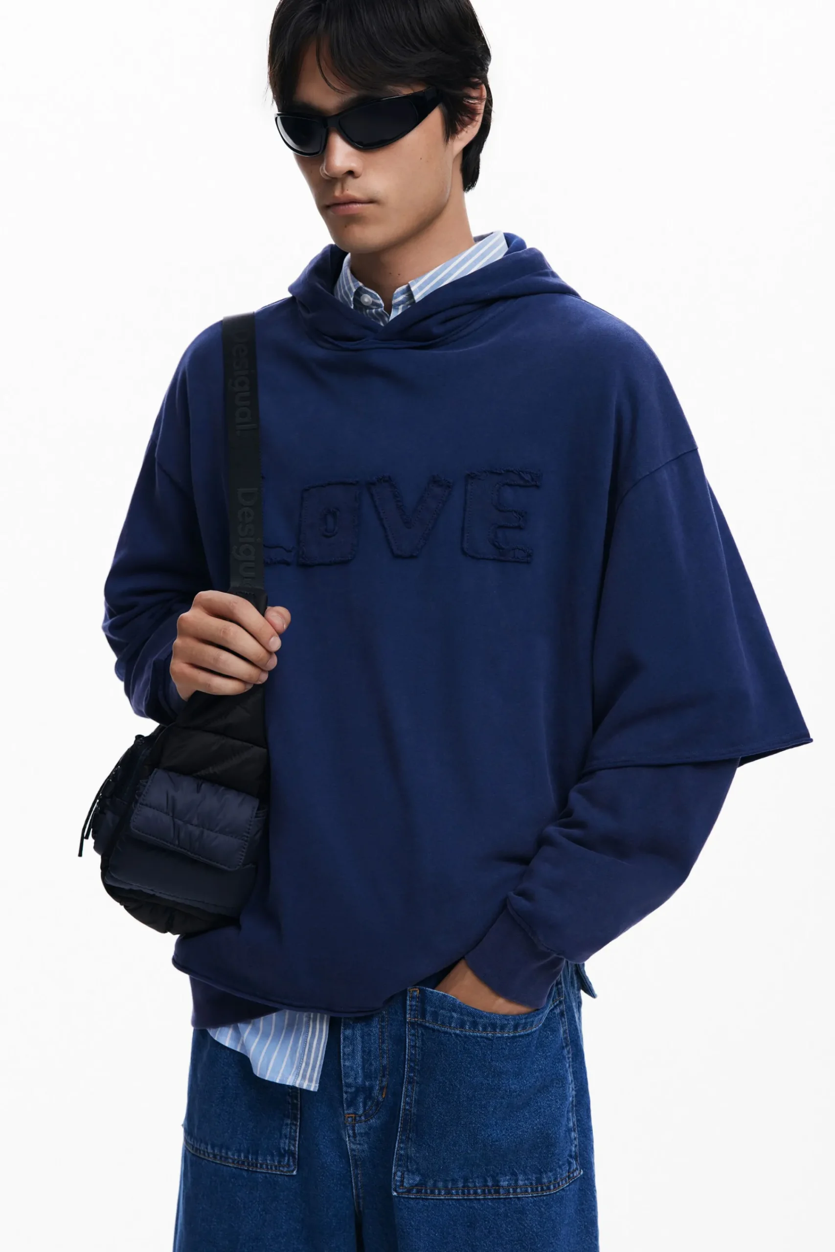 Malhas E Sweatshirts<Desigual Moletom de manga dupla