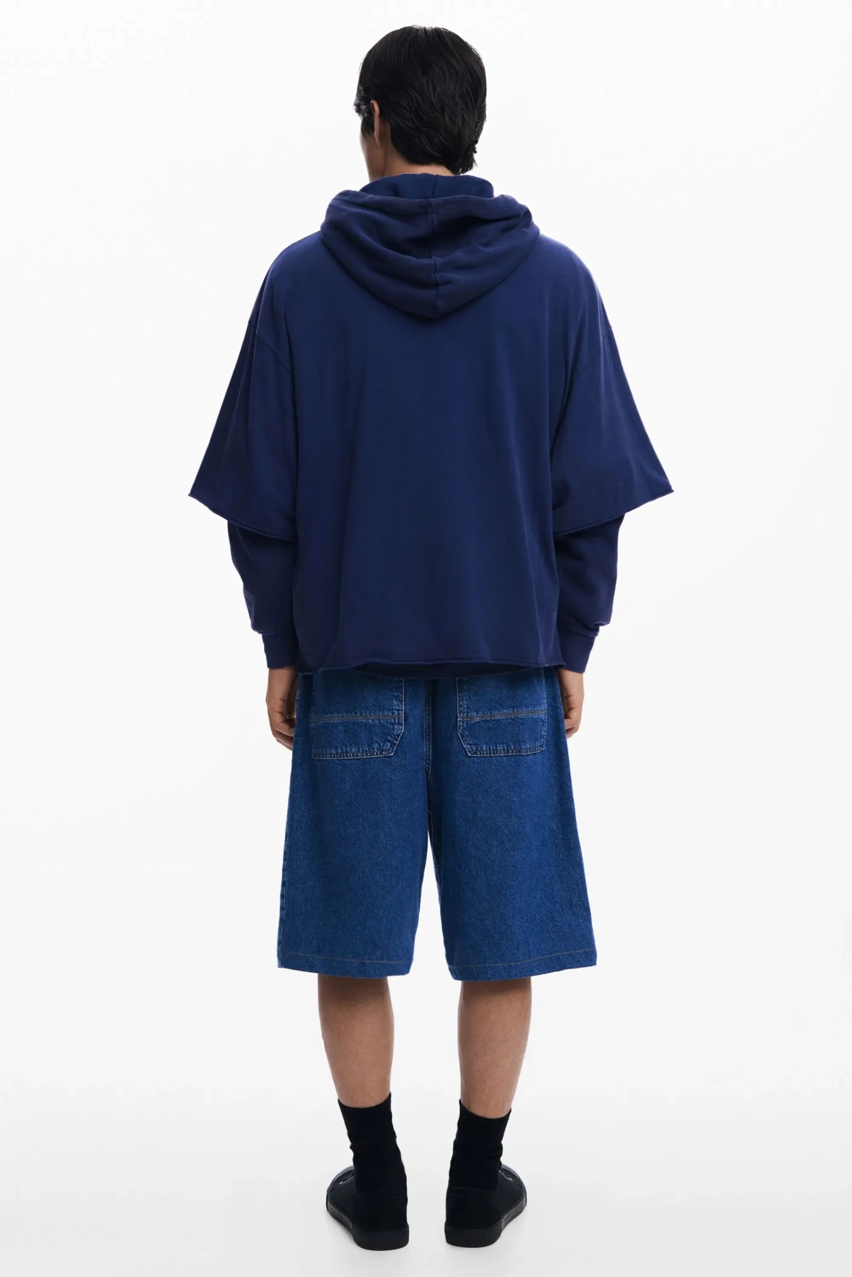 Malhas E Sweatshirts<Desigual Moletom de manga dupla