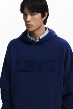 Malhas E Sweatshirts<Desigual Moletom de manga dupla