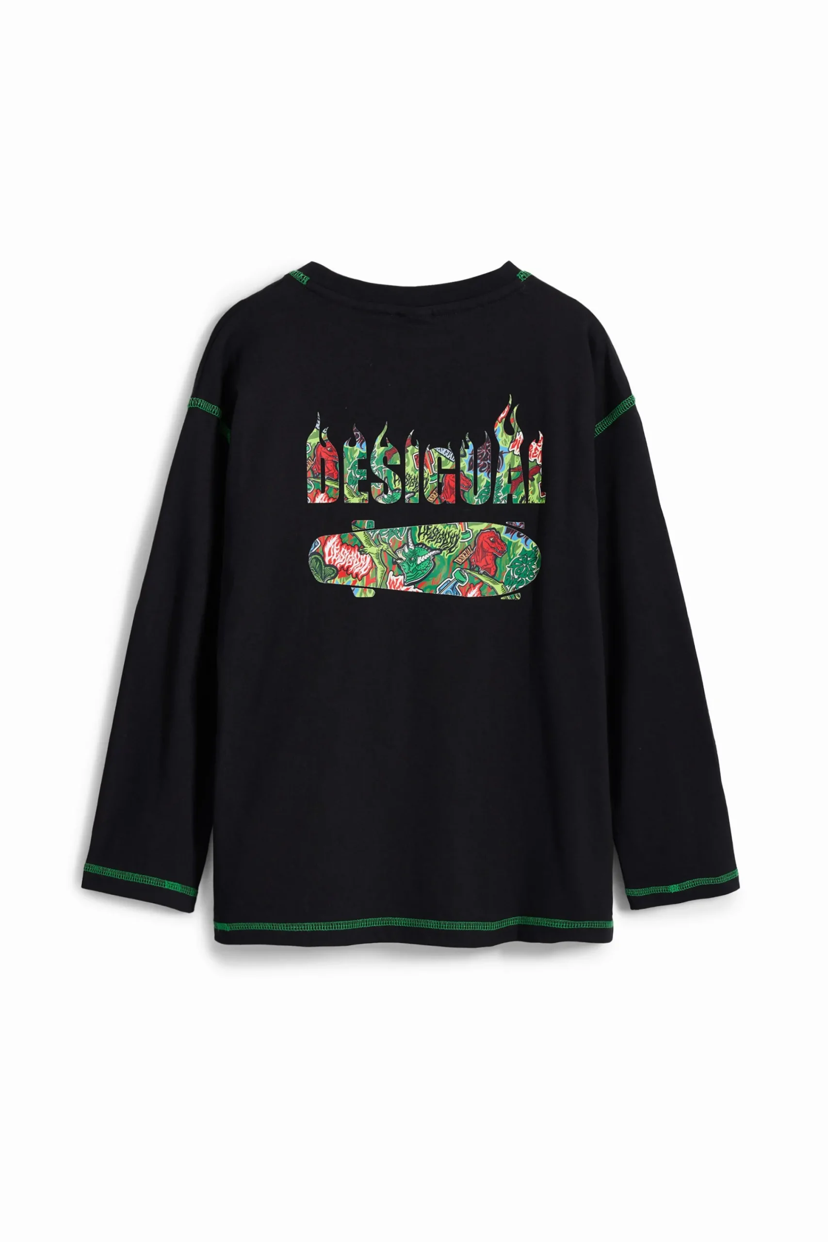 T-shirts E Camisas<Desigual Moletom de skate