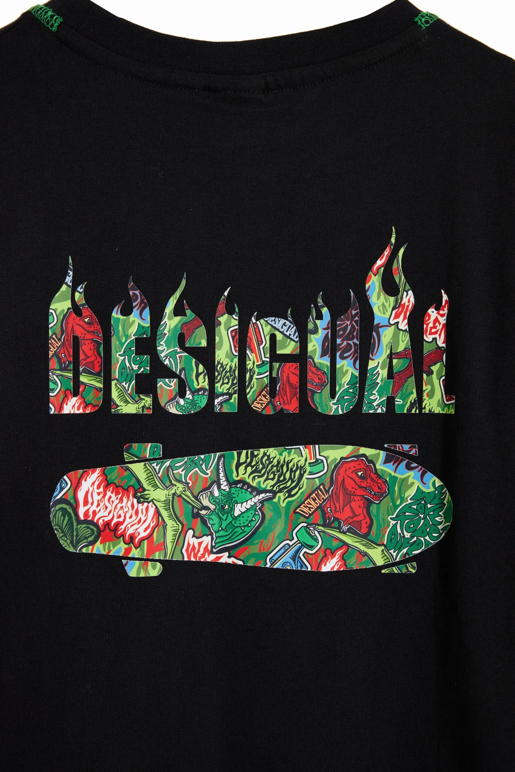 T-shirts E Camisas<Desigual Moletom de skate