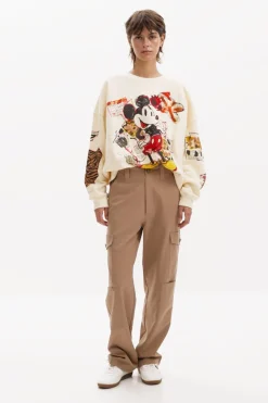 Moletons|Malha<Desigual Moletom do Mickey Mouse