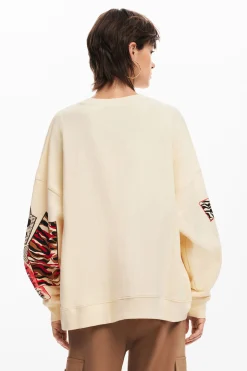 Moletons|Malha<Desigual Moletom do Mickey Mouse