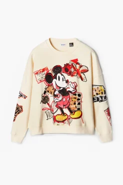 Moletons|Malha<Desigual Moletom do Mickey Mouse