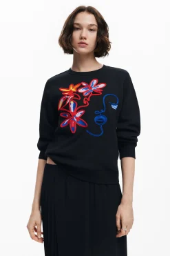 Moletons|Malha<Desigual Moletom estampado arty