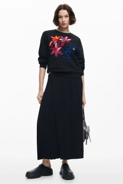 Moletons|Malha<Desigual Moletom estampado arty