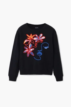Moletons|Malha<Desigual Moletom estampado arty