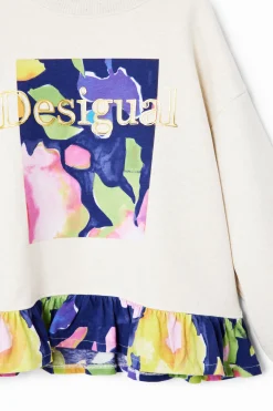 Malhas E Sweatshirts<Desigual Moletom flores