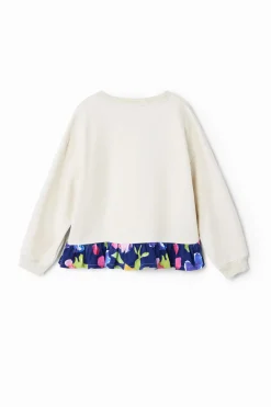 Malhas E Sweatshirts<Desigual Moletom flores