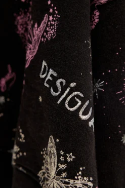 Malhas E Sweatshirts<Desigual Moletom flores universo