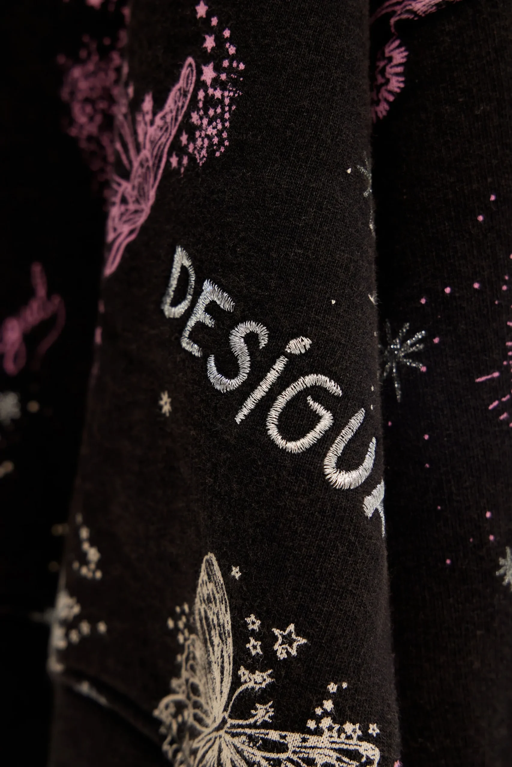 Malhas E Sweatshirts<Desigual Moletom flores universo