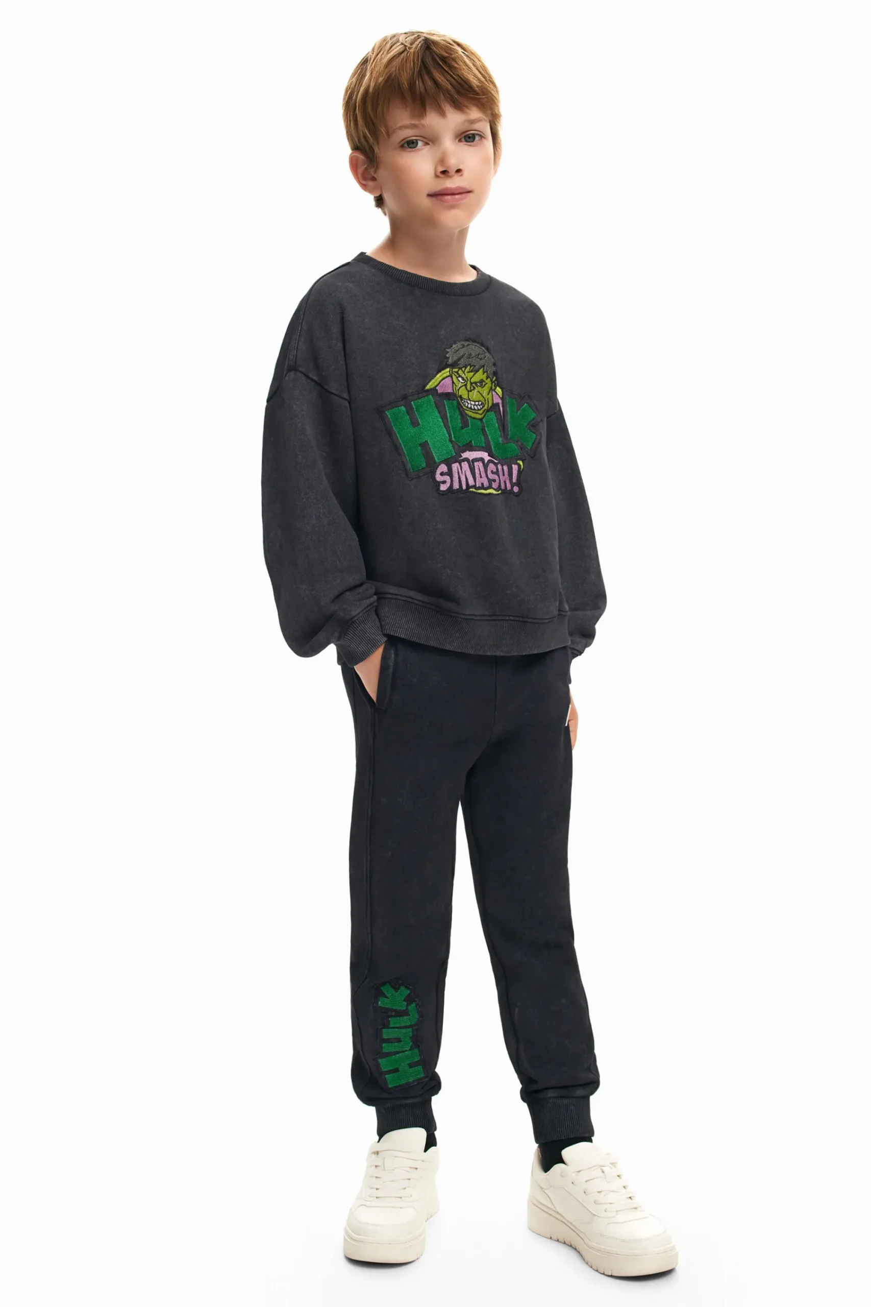 Malhas E Camisolas<Desigual Moletom Hulk