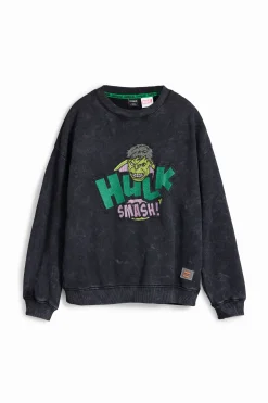 Malhas E Camisolas<Desigual Moletom Hulk