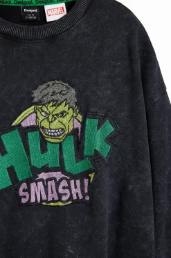 Malhas E Camisolas<Desigual Moletom Hulk